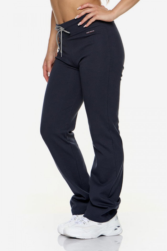 Women's RIB LYCRA BODY MOVE Pants RIB LYCRA BODY MOVE Isio 172 BLUE DROPS