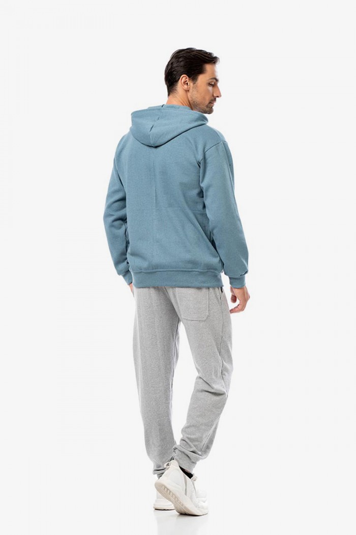 Herren-Kapuzenjacke BODY MOVE 173 MENTA