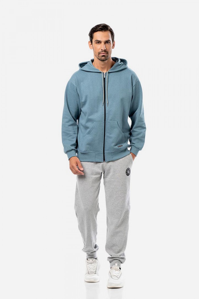 Herren-Kapuzenjacke BODY MOVE 173 MENTA