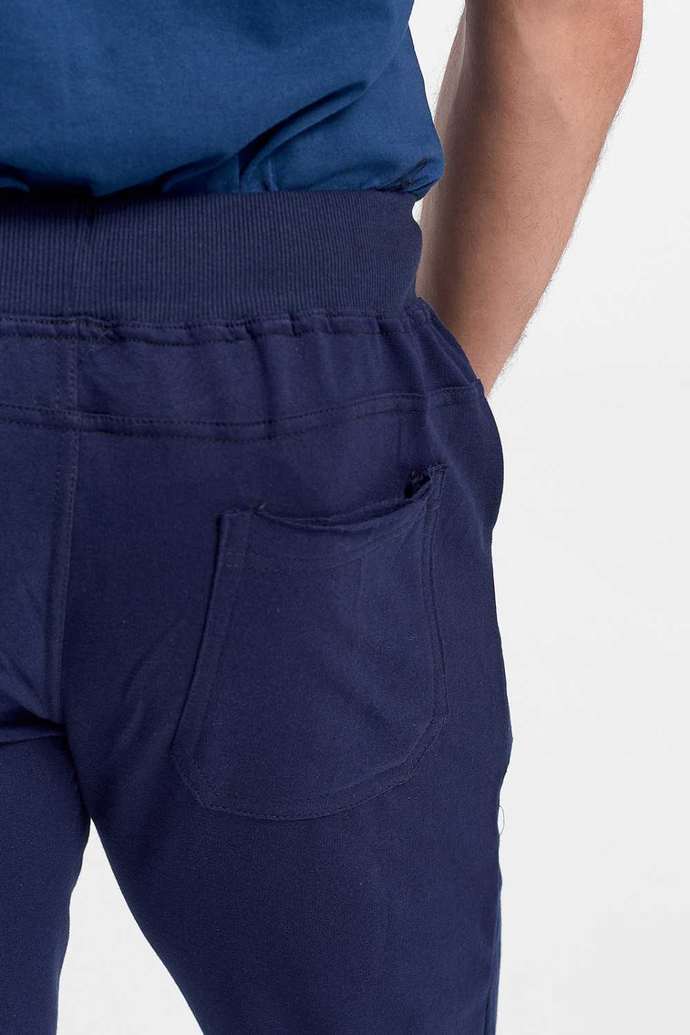 Mens spring sweatpants BODY MOVE 1227 Navy