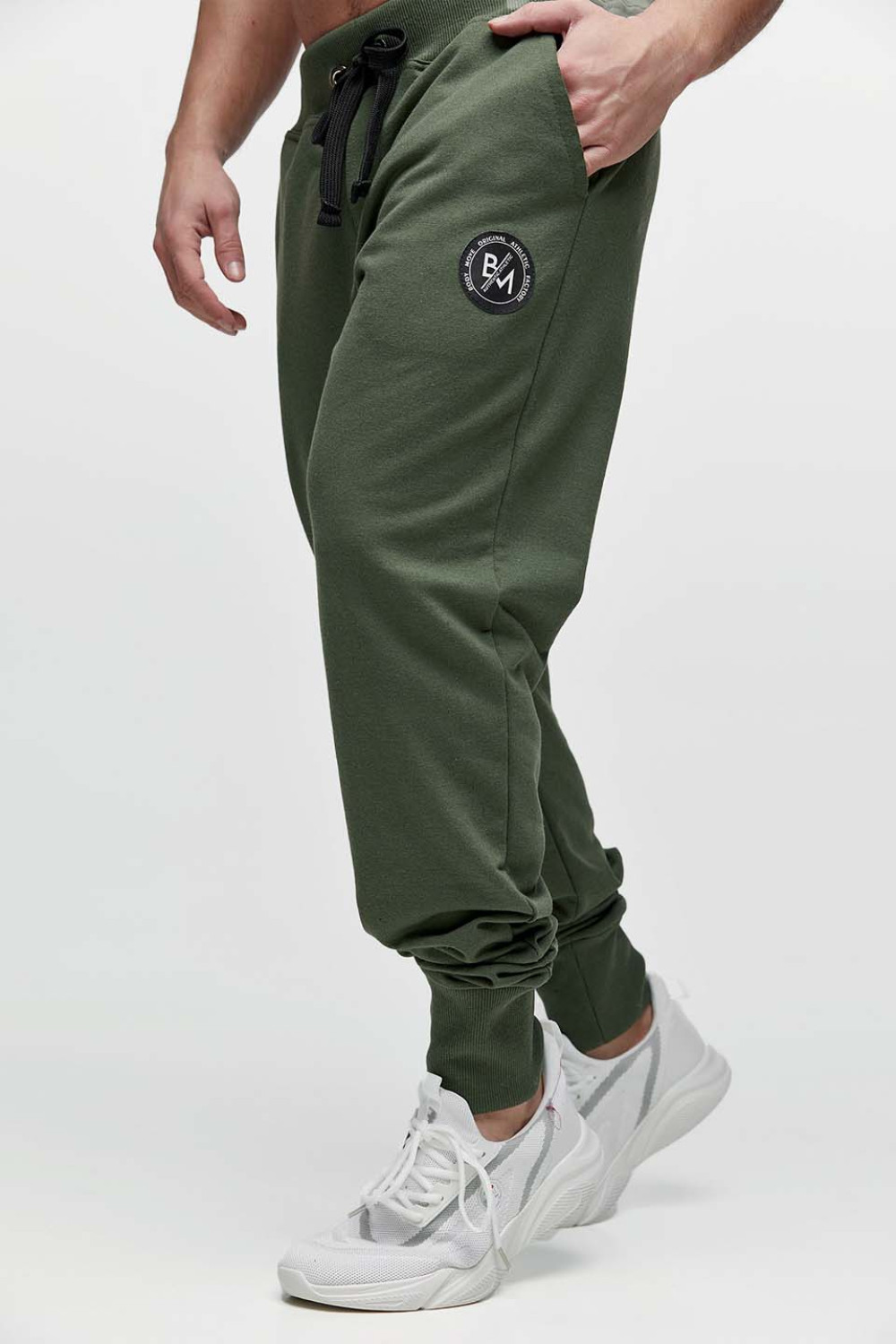 Men's spring sweatpants BODY MOVE 1227 Khaki