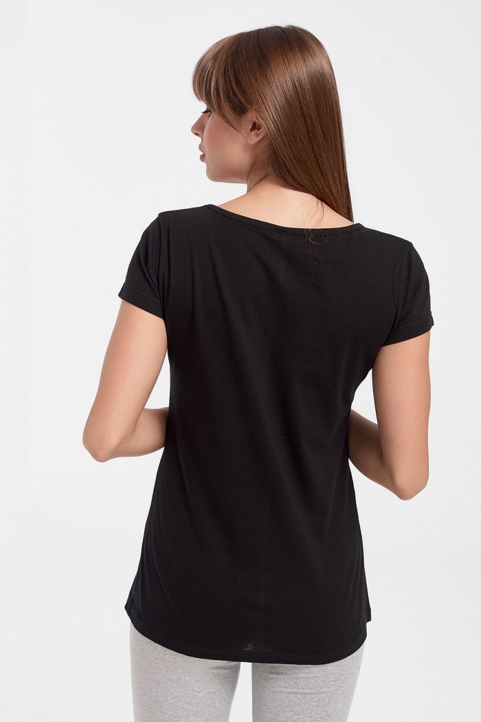 Damen T-Shirt Body Move Typ V Farben