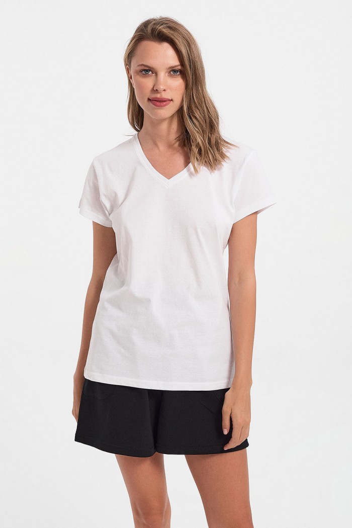 Damen T-Shirt Body Move Typ V Farben