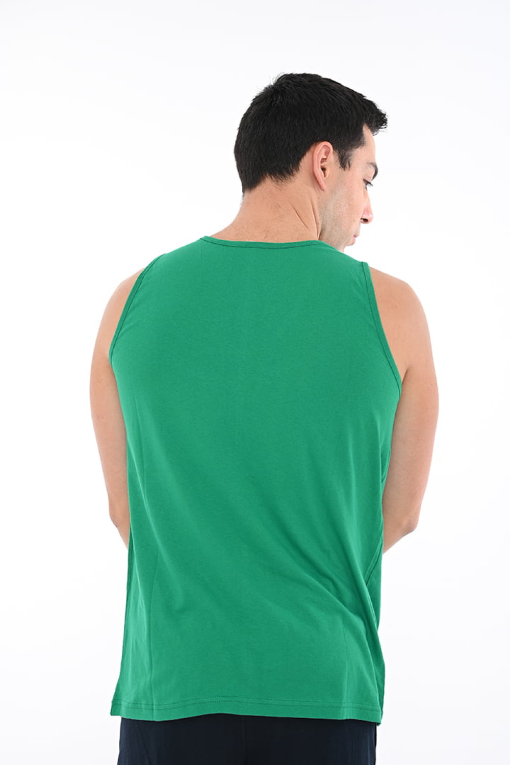 Mens sleeveless shirt BODY MOVE 257 Green