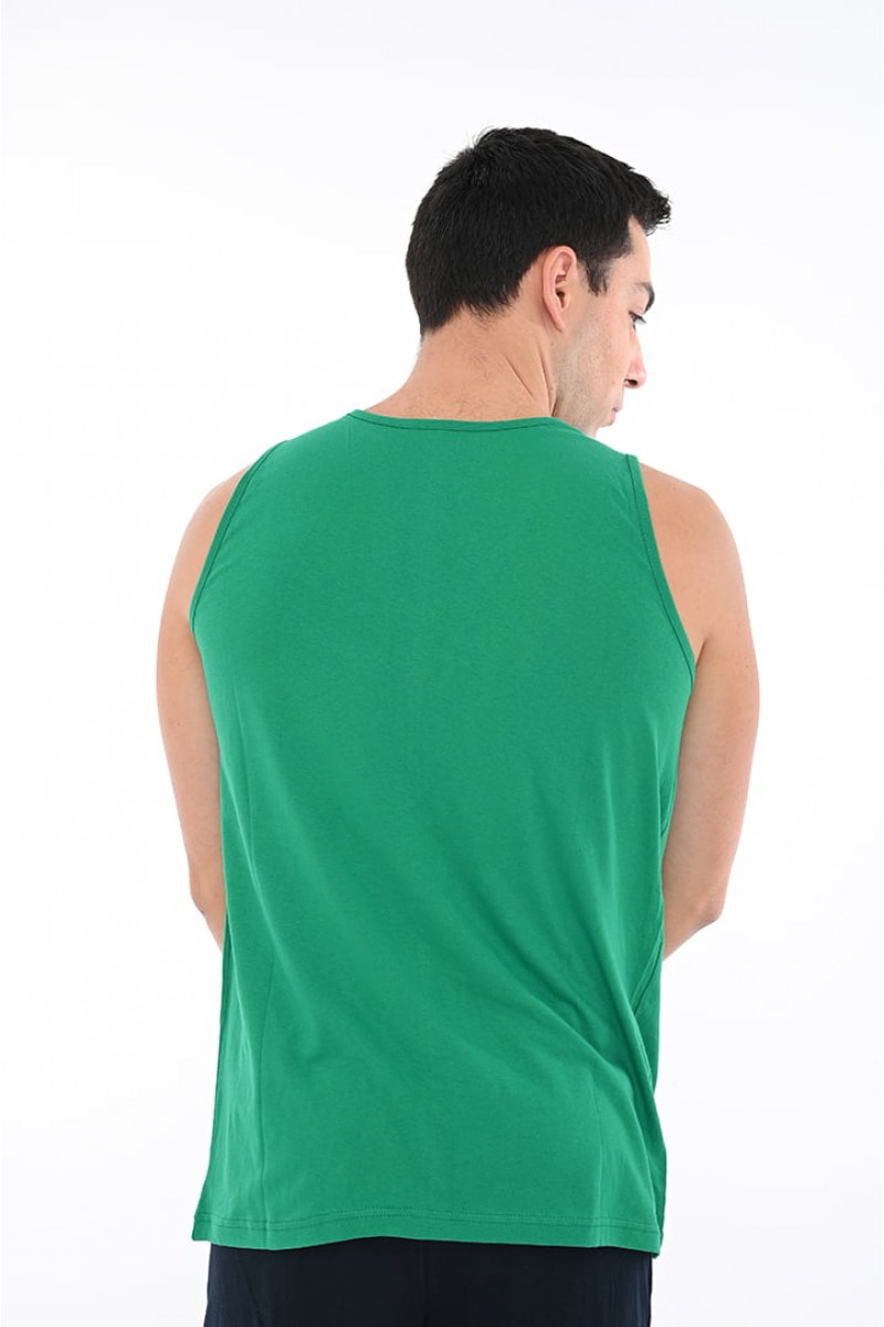 Mens sleeveless shirt BODY MOVE 257 Green Mens sleeveless shirt BODY MOVE 257 Green