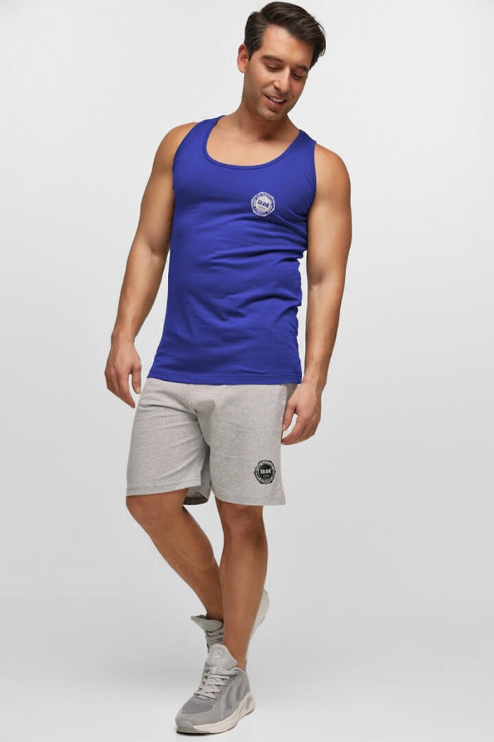Sleeveless BODY MOVE 257 Sleeveless BODY MOVE 257 BLUE ROOE
