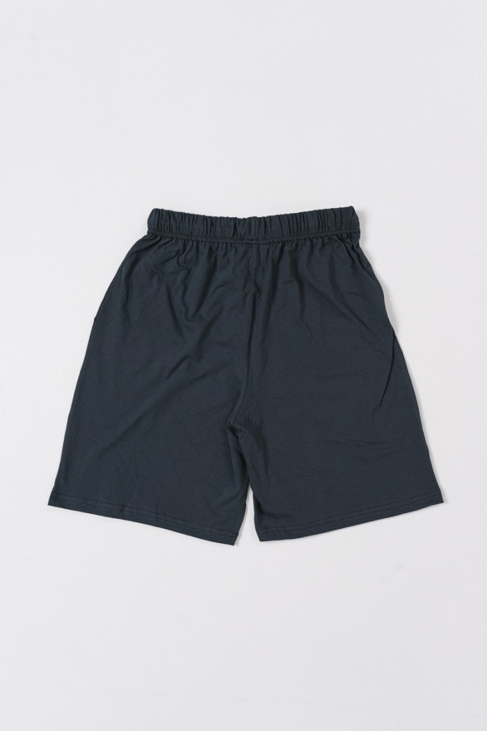 Mens cotton shorts BODYMOVE 495 Anthracite