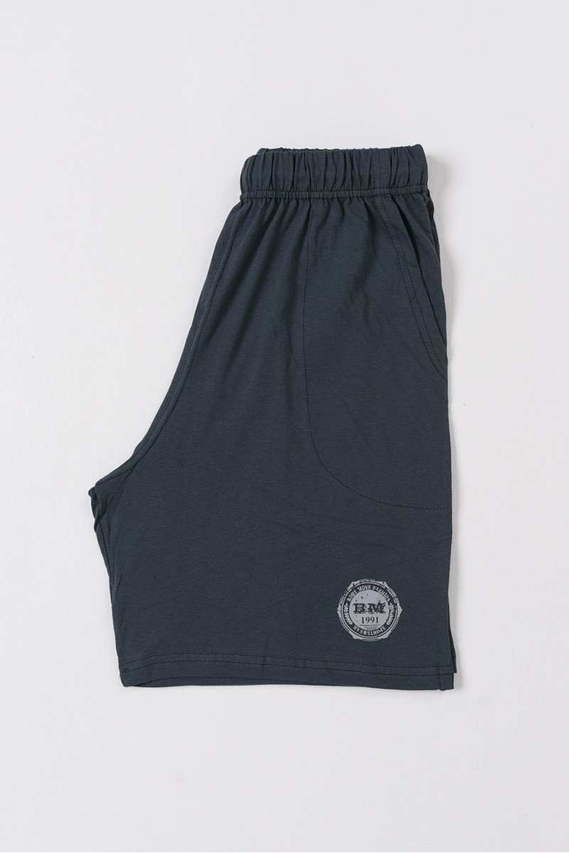 Herren-Baumwollshorts BODYMOVE 495 Anthrazit Herren-Baumwollshorts BODYMOVE 495 Anthrazit
