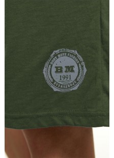 Men's BODYMOVE 495 Cotton shorts BODYMOVE 495 HAKI Men's BODYMOVE 495 Cotton shorts BODYMOVE 495 HAKI
