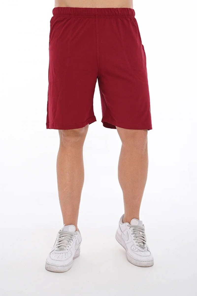 Men's cotton shorts BODYMOVE 495 Red