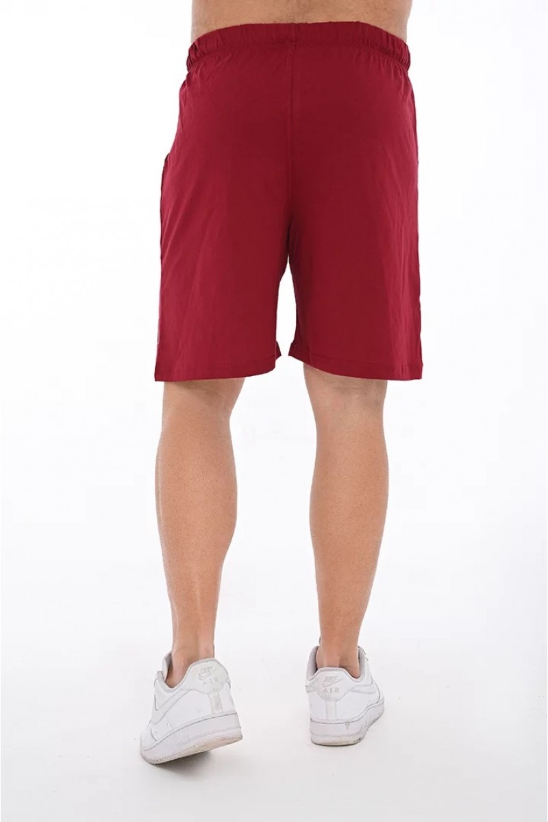 Men's cotton shorts BODYMOVE 495 Red Men's cotton shorts BODYMOVE 495 Red