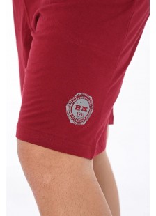 Men's cotton shorts BODYMOVE 495 Red Men's cotton shorts BODYMOVE 495 Red