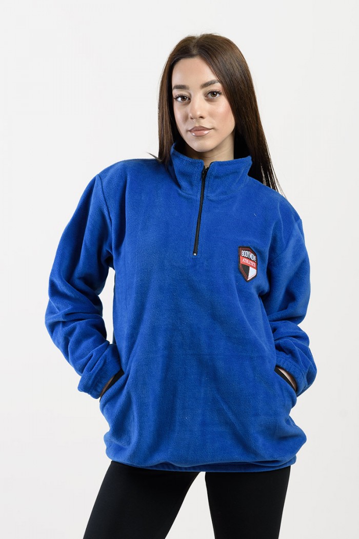 Fleece blouse with zipper BODY MOVE 571