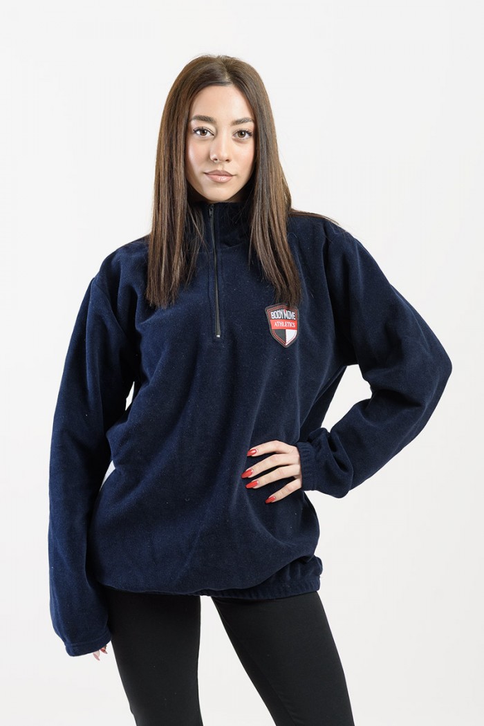 Fleecebluse mit Reißverschluss BODY MOVE 571