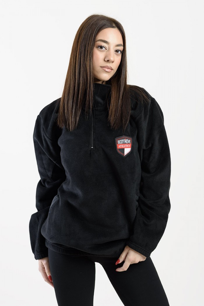 Fleecebluse mit Reißverschluss BODY MOVE 571