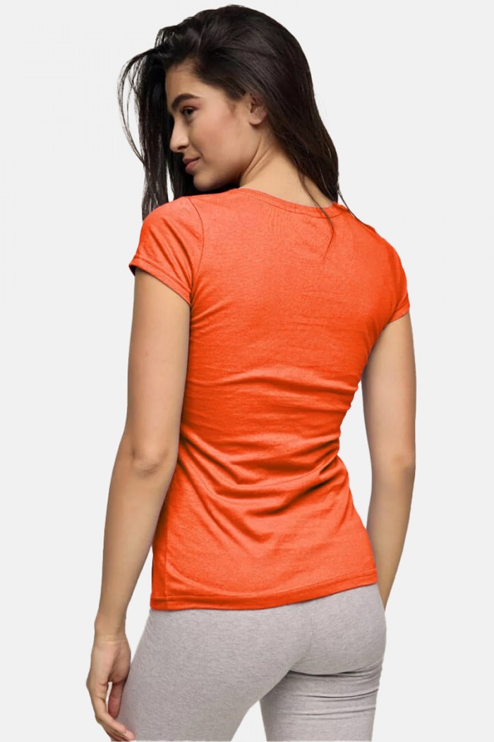 Women's T-Shirt BODY MOVE 614 PORTOOKALI