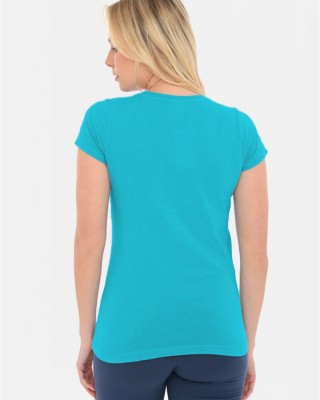 Damen T-Shirt BODY MOVE 614 TIRQUAZ