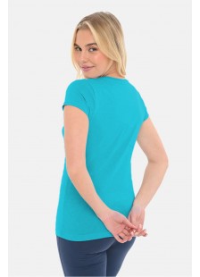 Womens T-Shirt BODY MOVE 614 TIRQUAZ Womens T-Shirt BODY MOVE 614 TIRQUAZ