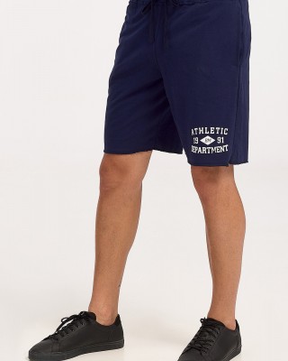 Men's cotton shorts BODY MOVE 680 BLUE DROPS