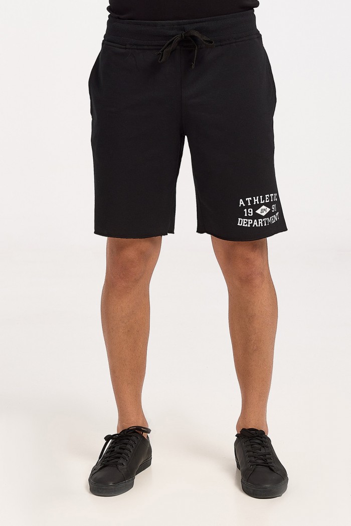 Men's cotton shorts BODY MOVE 680 BLACK