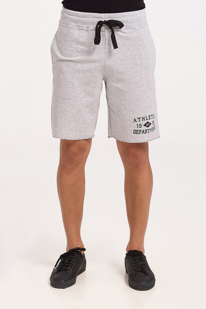 Men's cotton shorts BODY MOVE 680 GREY