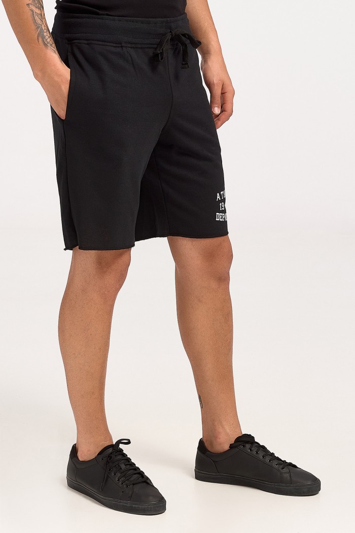 Mens cotton shorts BODY MOVE 680 BLACK