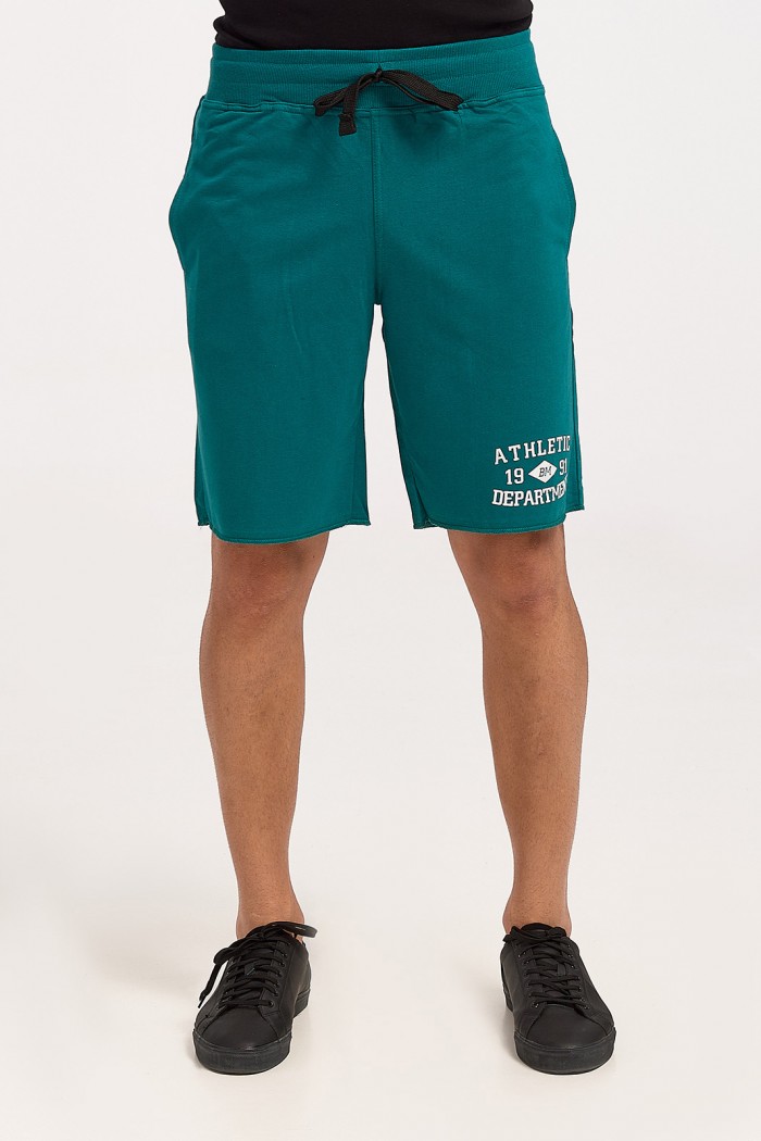 Men's cotton shorts BODY MOVE 680 GREEN