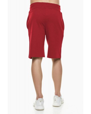 Men's cotton shorts BODY MOVE 680 RED