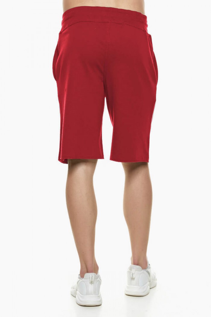 Men's cotton shorts BODY MOVE 680 RED