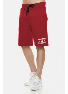 Men's cotton shorts BODY MOVE 680 RED Men's cotton shorts BODY MOVE 680 RED