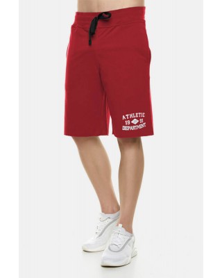 Men's cotton shorts BODY MOVE 680 RED