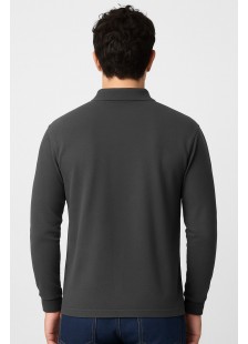 PICNIC TOP WITH LONG SLEEVE COLLAR BODY MOVE 728 ANTHRACITE PICNIC TOP WITH LONG SLEEVE COLLAR BODY MOVE 728 ANTHRACITE