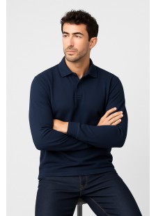 PICNIC TOP WITH LONG SLEEVE COLLAR BODY MOVE 728 NAVY PICNIC TOP WITH LONG SLEEVE COLLAR BODY MOVE 728 NAVY