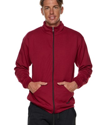 Kapuzenpullover Jacke ohne Kapuze Body Move 73 BORDO