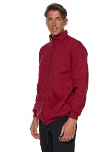 Kapuzenpullover Jacke ohne Kapuze Body Move 73 BORDO Kapuzenpullover Jacke ohne Kapuze Body Move 73 BORDO