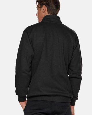 Sweatshirt-Jacke mit Kapuze ohne Kapuze Body Move 73 BLACK