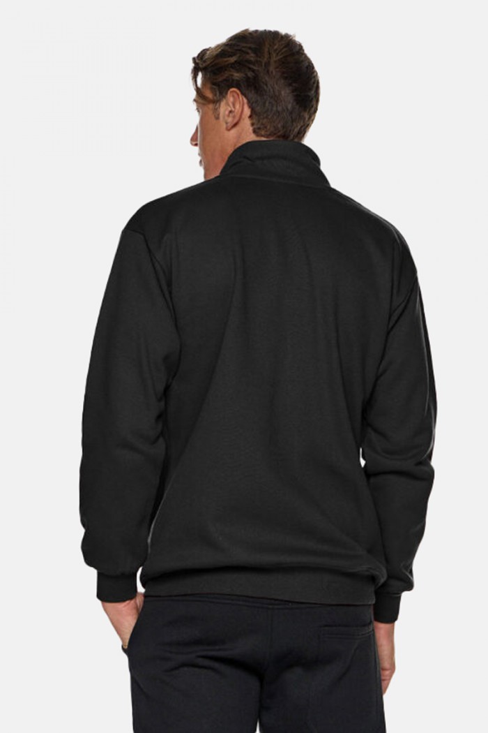 Hooded Sweatshirt Jacket Hoodless Body Move 73 BLACK