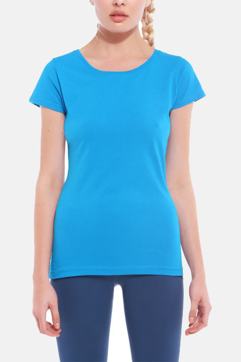 Damen T-Shirt BODY MOVE 814 TIRQUAZ