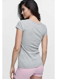 Damen T-Shirt BODY MOVE 814 GREY