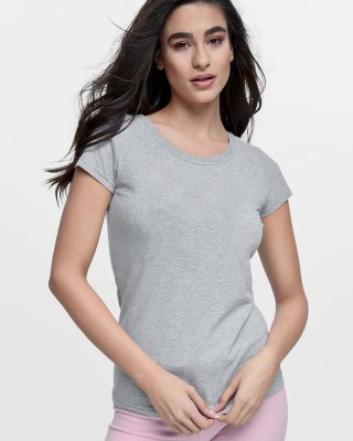 Damen T-Shirt BODY MOVE 814 GREY
