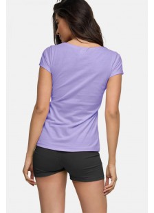 T-Shirt für Frauen BODY MOVE 814 LILA T-Shirt für Frauen BODY MOVE 814 LILA