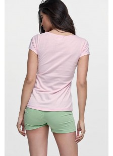 Womens T-Shirt BODY MOVE 814 ROZ Womens T-Shirt BODY MOVE 814 ROZ
