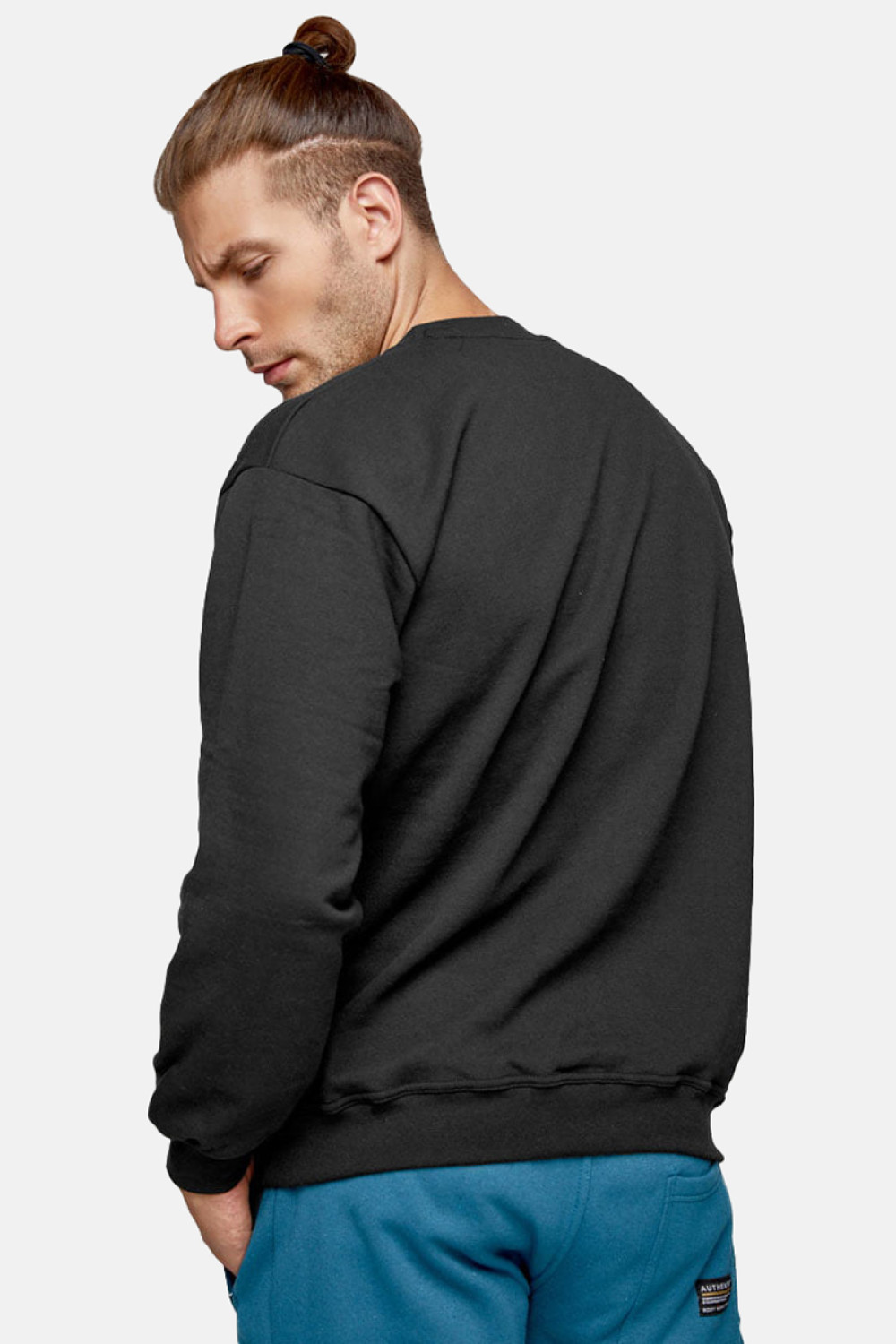 Men's sweatshirt BODY MOVE 82 BLACK
