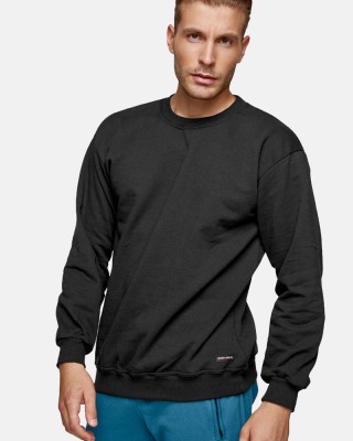 Herren Sweatshirt BODY MOVE 82 BLACK