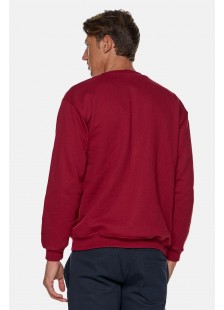 Herren Sweatshirt BODY MOVE 82 BORDO Herren Sweatshirt BODY MOVE 82 BORDO