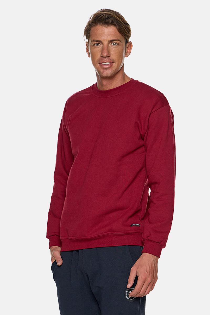 Herren Sweatshirt BODY MOVE 82 BORDO Herren Sweatshirt BODY MOVE 82 BORDO