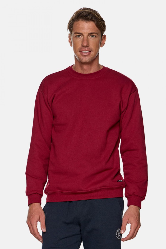 Men's sweatshirt BODY MOVE 82 BORDO
