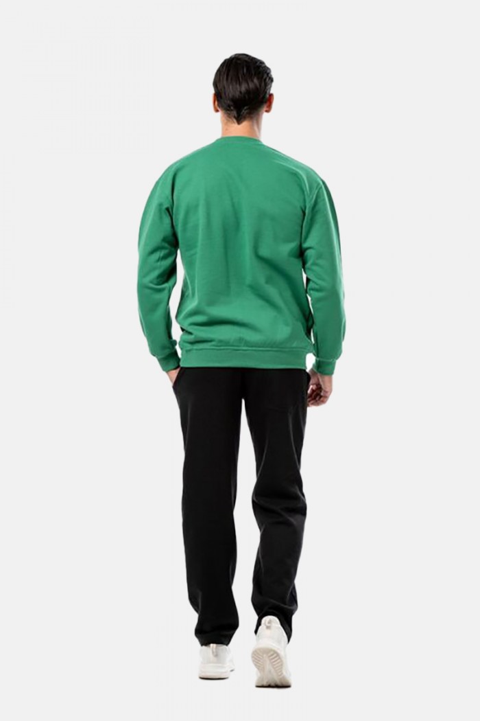 Men's sweatshirt BODY MOVE 82 GREEN