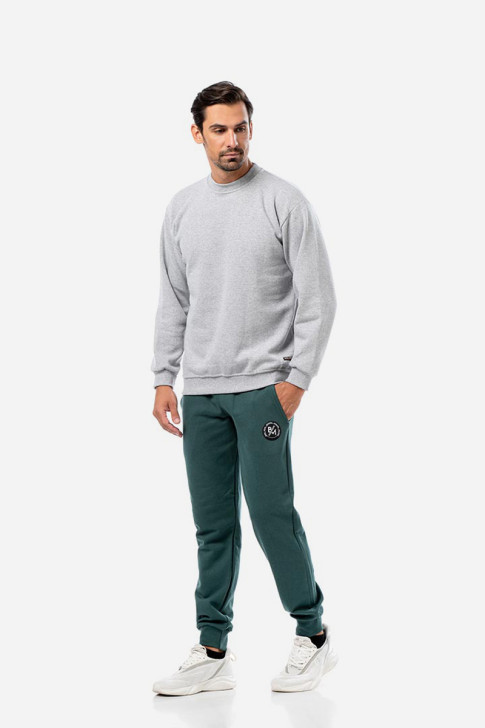 Men's sweatshirt BODY MOVE 82 GREY
