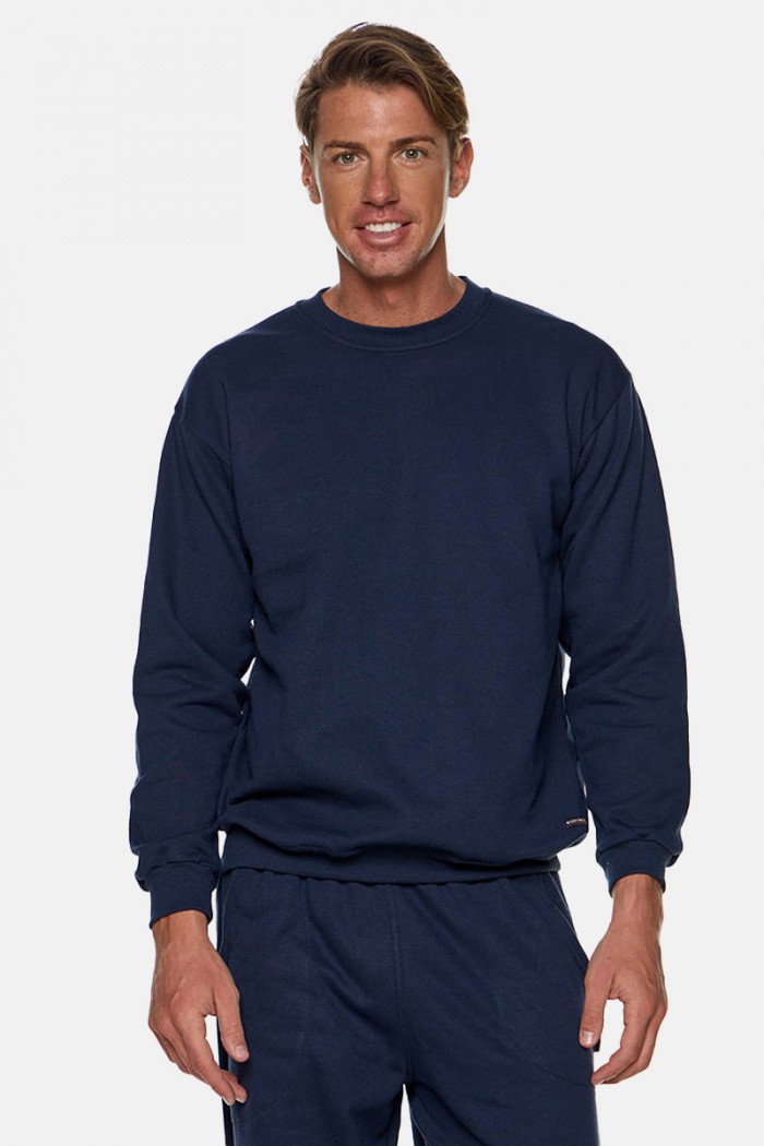 Men's sweatshirt BODY MOVE 82 BLUE DROPS